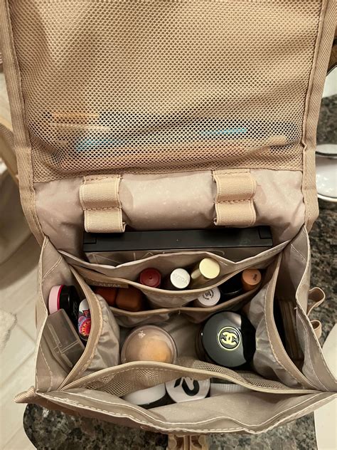 calpak terra hanging toiletry bag.